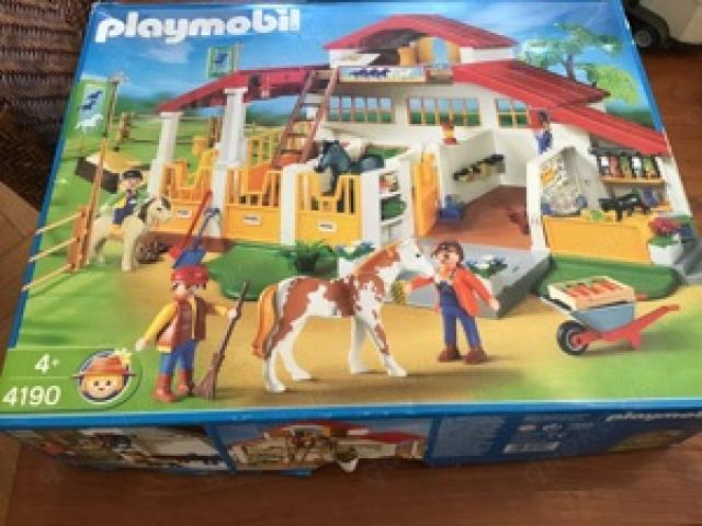 Playmobil Pferdestall 4190 mit 19 Pferden ! - 1