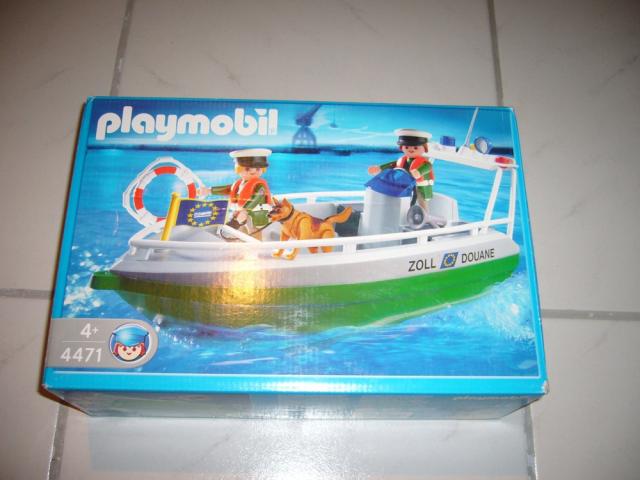 Playmobil 4471 Zollboot, Wasserpolizei, Polizeiboot in OVP - 1