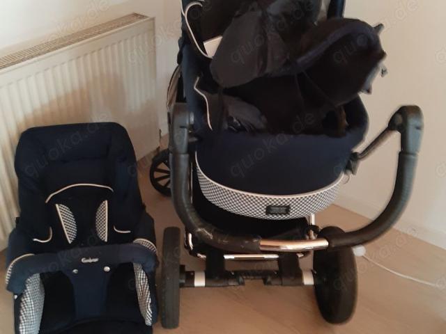 Kinderwagen Emmaljunga  mit Sportwagenaufsatz - 1